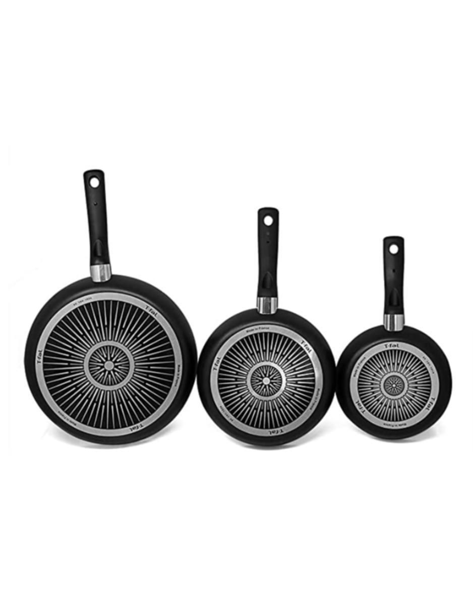 Set de sartenes Hard Titanium de aluminio 3 piezas 3