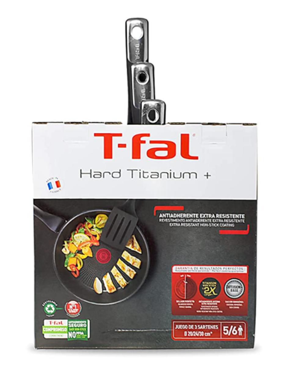 Set de sartenes Hard Titanium de aluminio 3 piezas 4