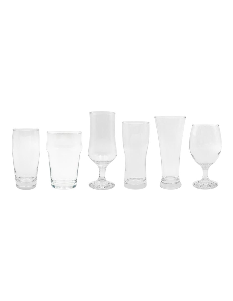 Set de vasos para cerveza de cristal con 6 piezas Set de vasos para cerveza de cristal con 6 piezas