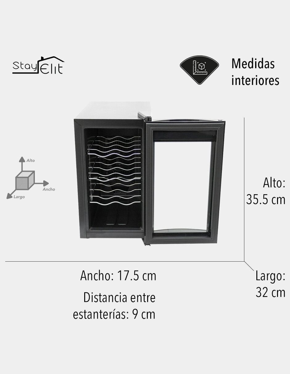 Cava de vinos Stay Elit Cava-01 capacidad 8 botellas