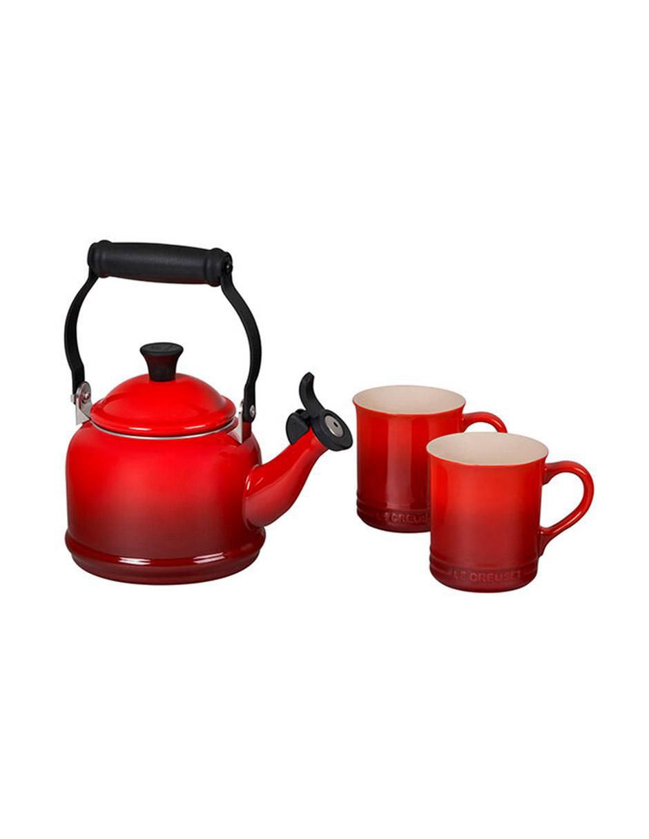 Set de tetera y taza Le Creuset Kettles de acero inoxidable
