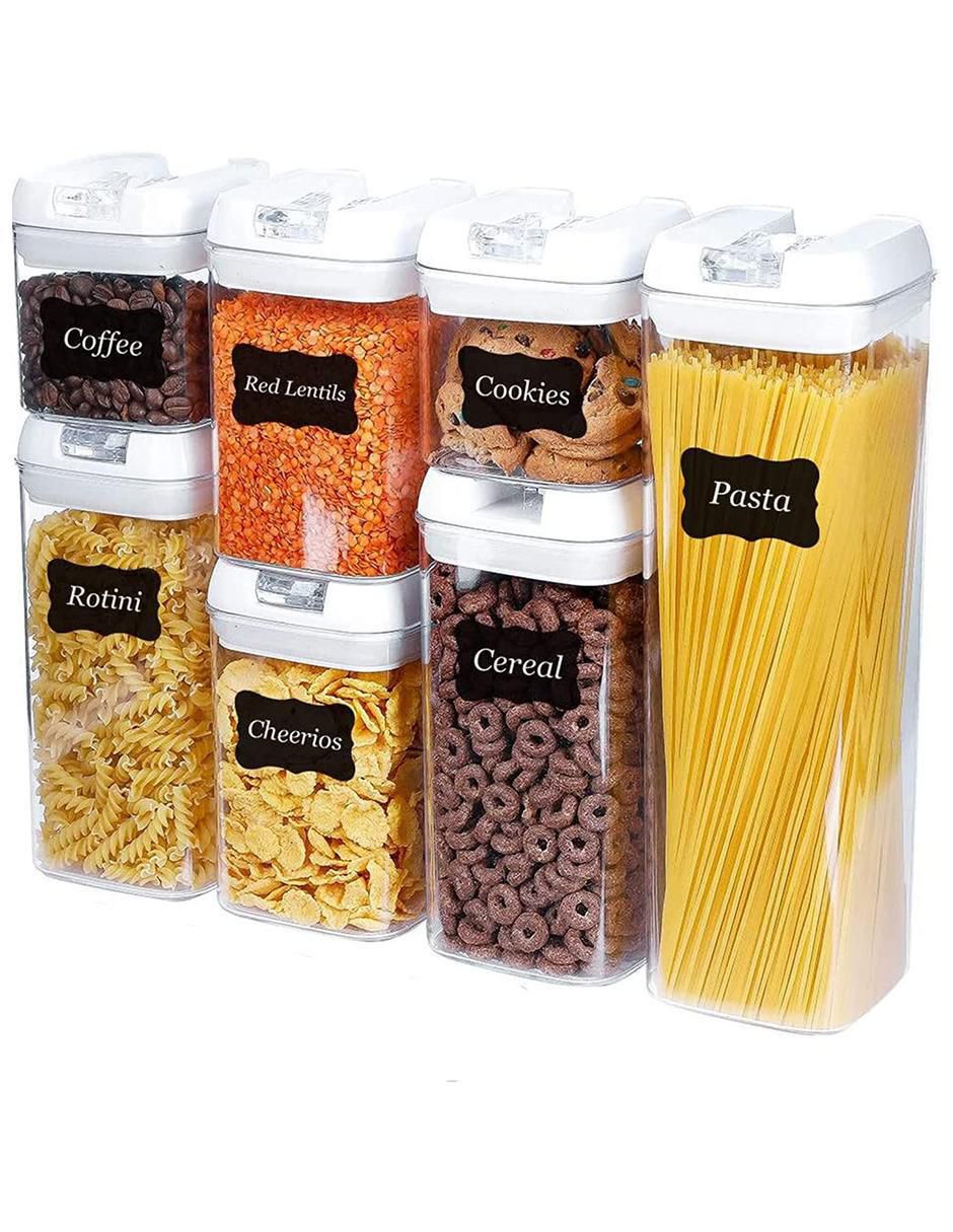 Set contenedores Brandtrendy de plástico 7 piezas 8