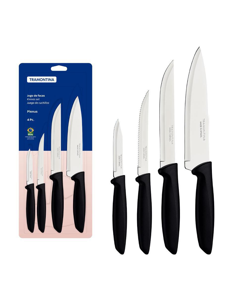 Set de cuchillos multiusos Tramontina plenues 6 piezas