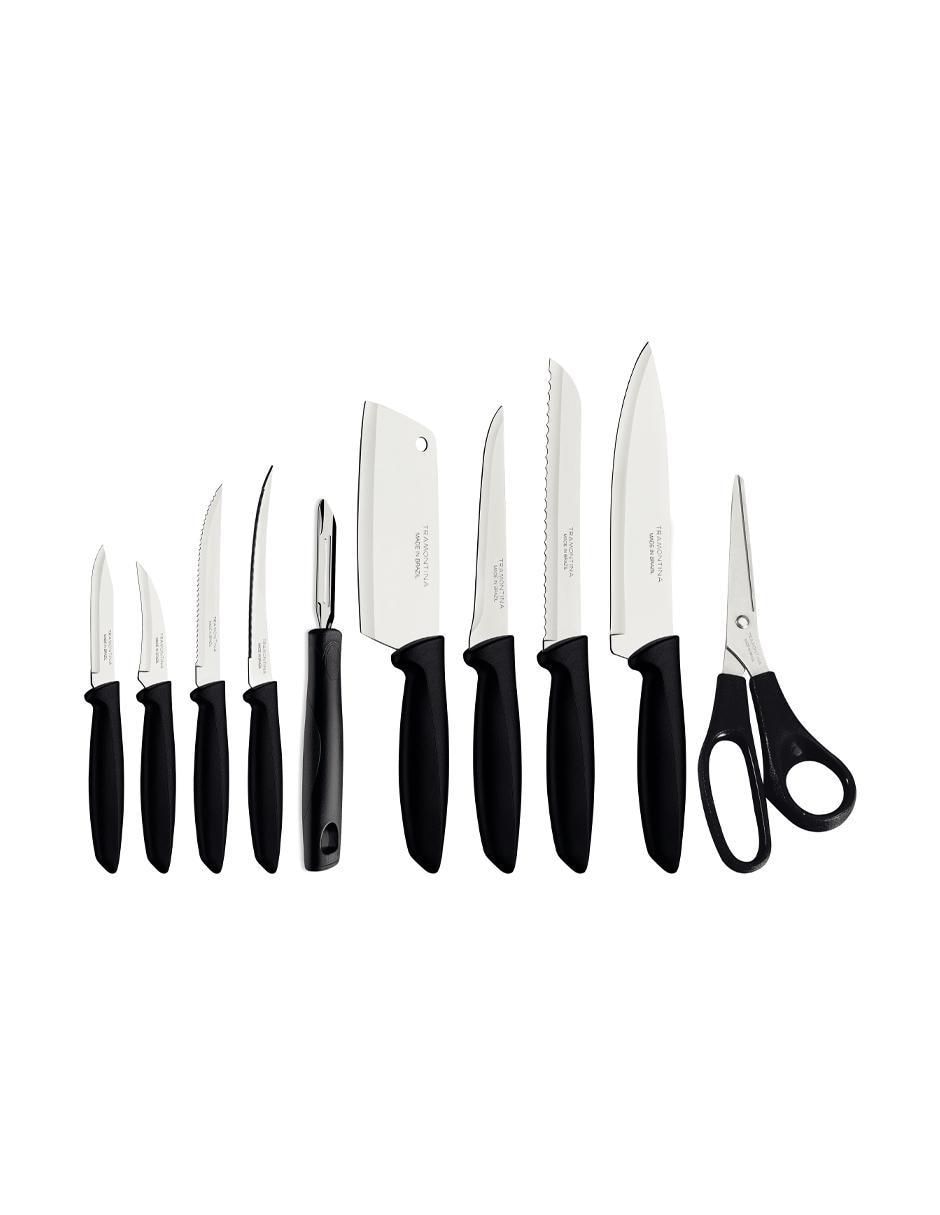 Set de cuchillos multiusos plenus 15 piezas