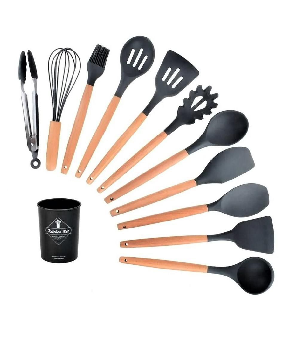 Set utensilios G4 de silicón