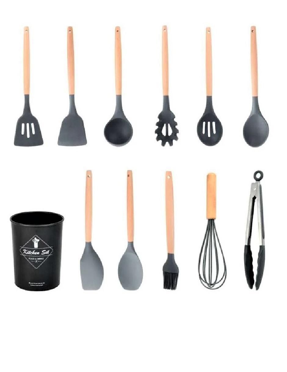 Set utensilios G4 de silicón Set utensilios G4 de silicón