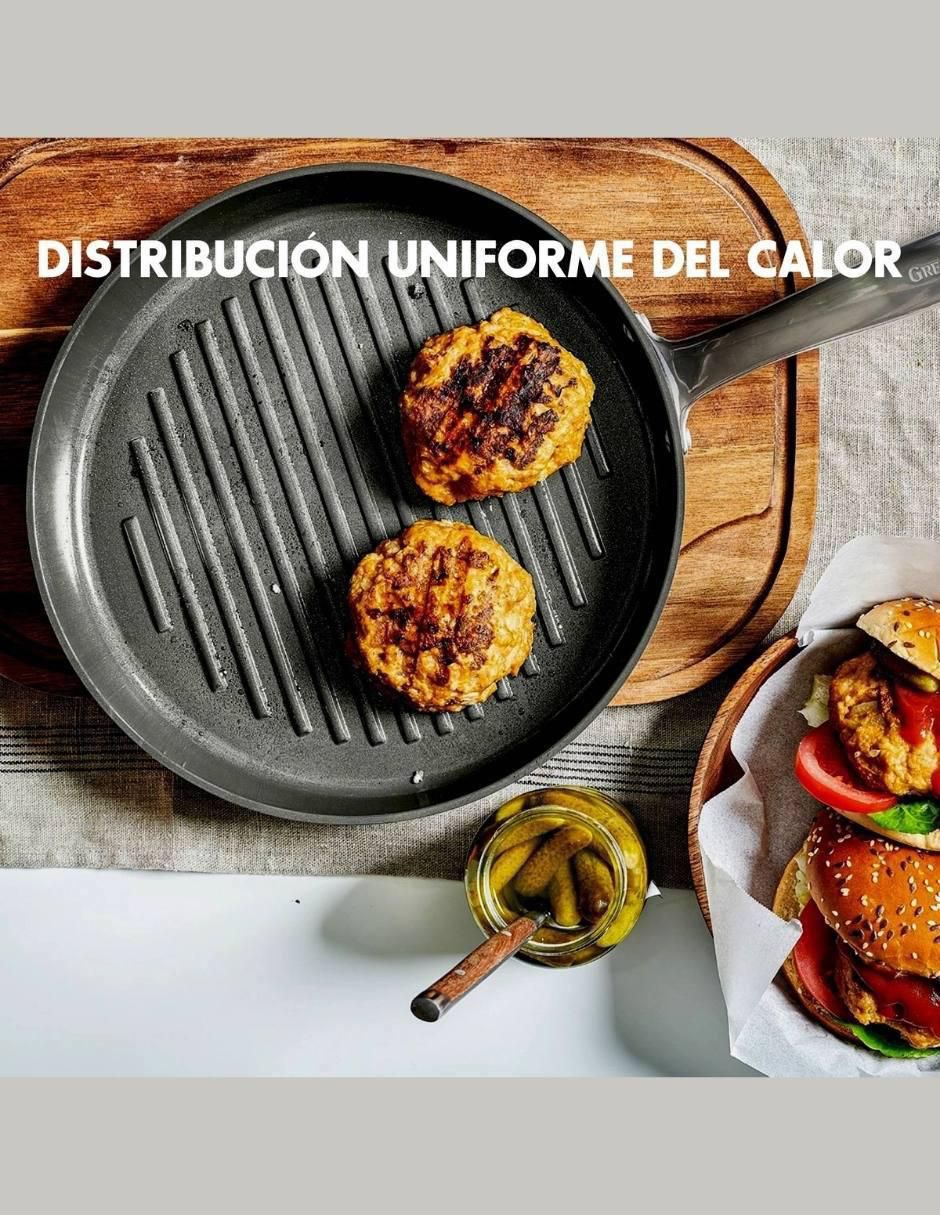 Sartén grill Greenpan Chatham de cerámica
