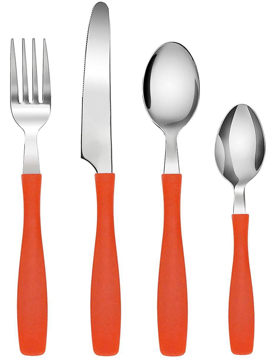 Set cubiertos de acero inoxidable 24 piezas Set cubiertos de acero inoxidable 24 piezas