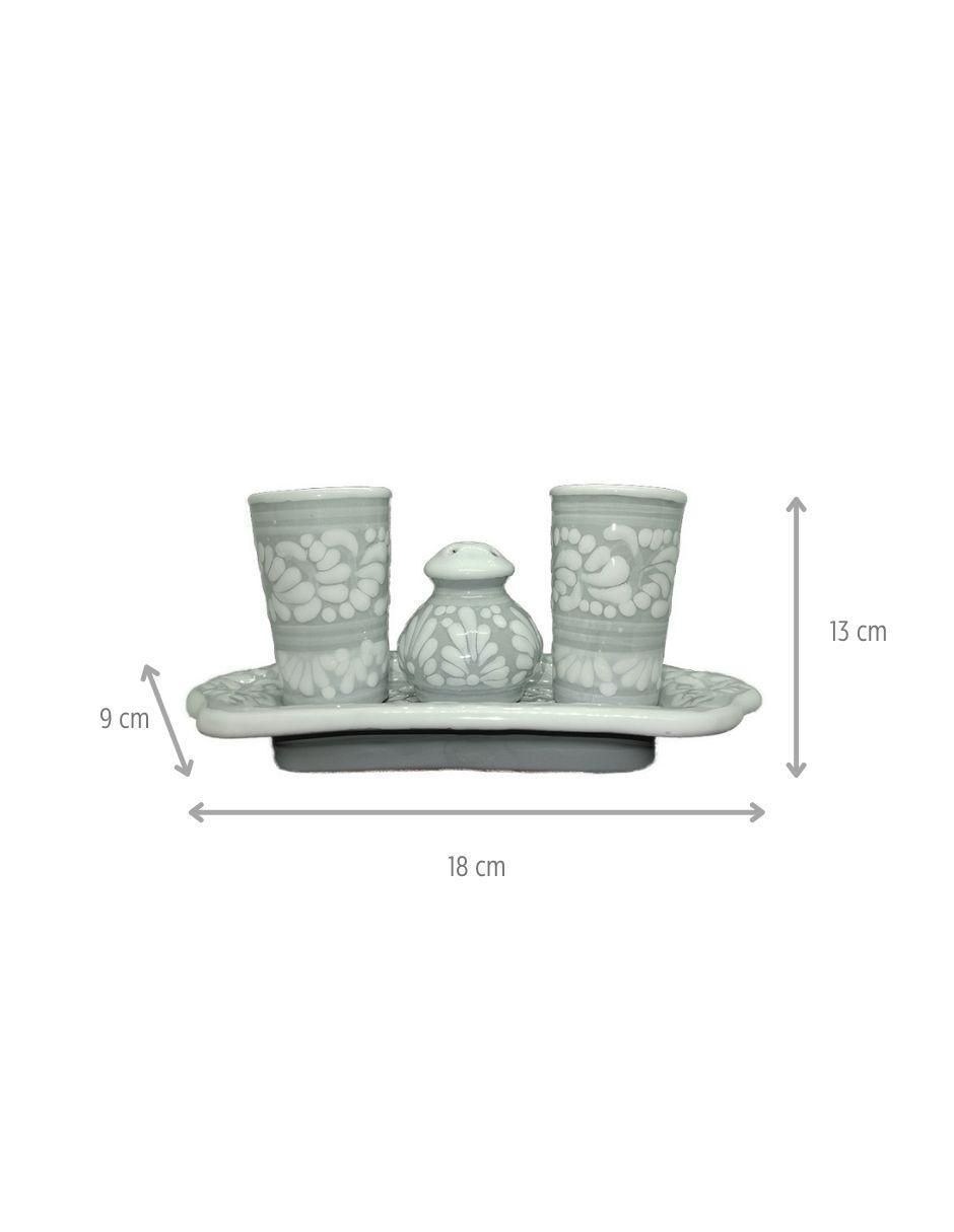 Vaso tequilero de cerámica 6