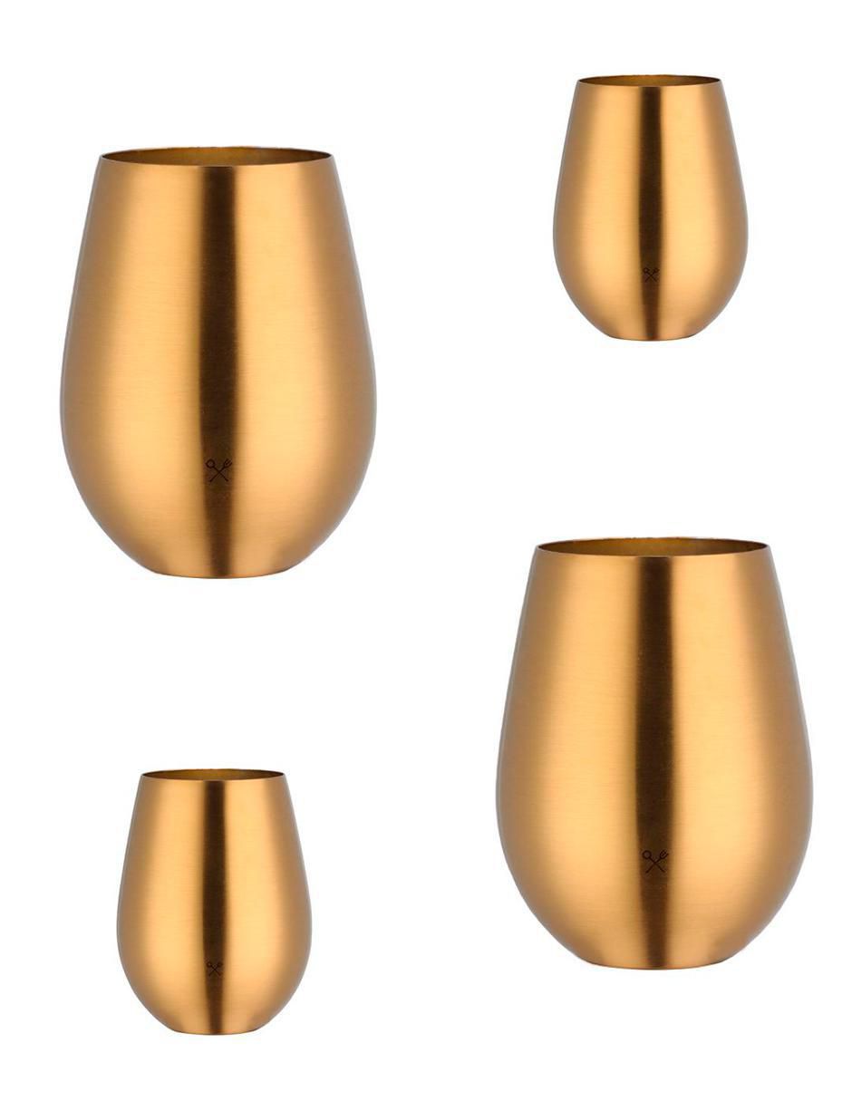 Set vasos Aurelia Mx Ovum con 4 piezas