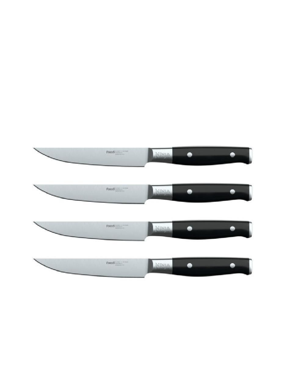 Set de cuchillos para chef Foodi 4 piezas