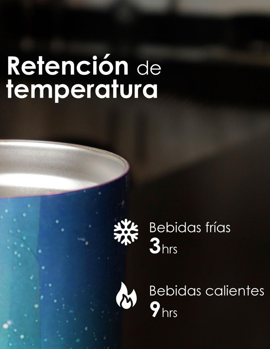 Termo de acero inoxidable con tapa rosca
