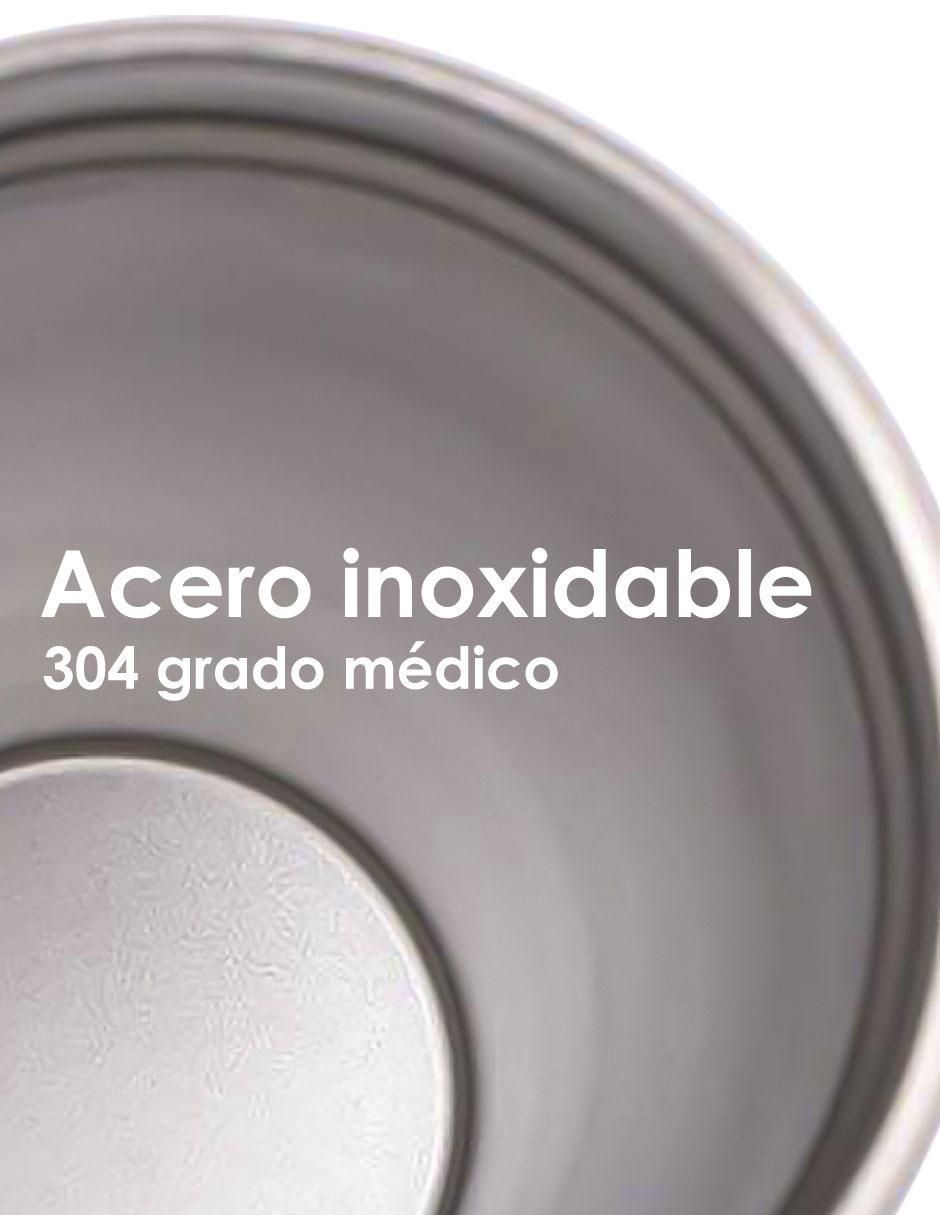 Termo de acero inoxidable con tapa rosca