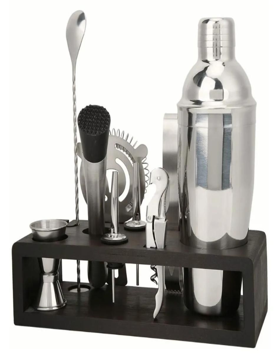 Set bar de acero inoxidable