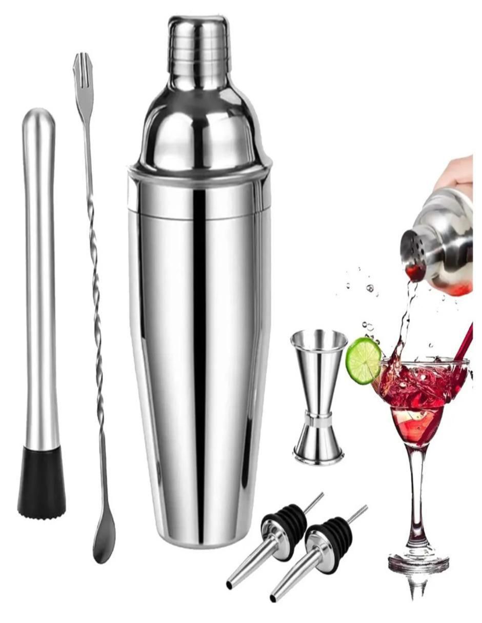 Set bar Cantinero y Barista de acero inoxidable