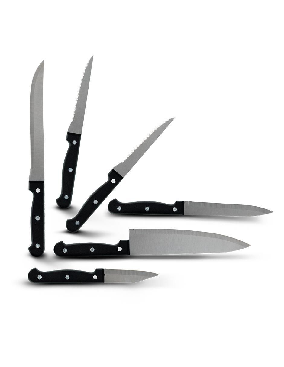 Set de cuchillos multiusos Classic 6 piezas Set de cuchillos multiusos Classic 6 piezas