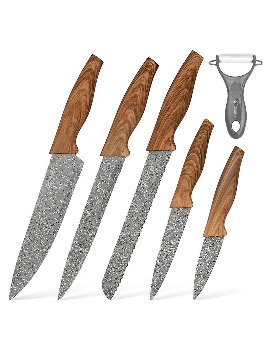Set de cuchillos multiusos knife 6 piezas 1