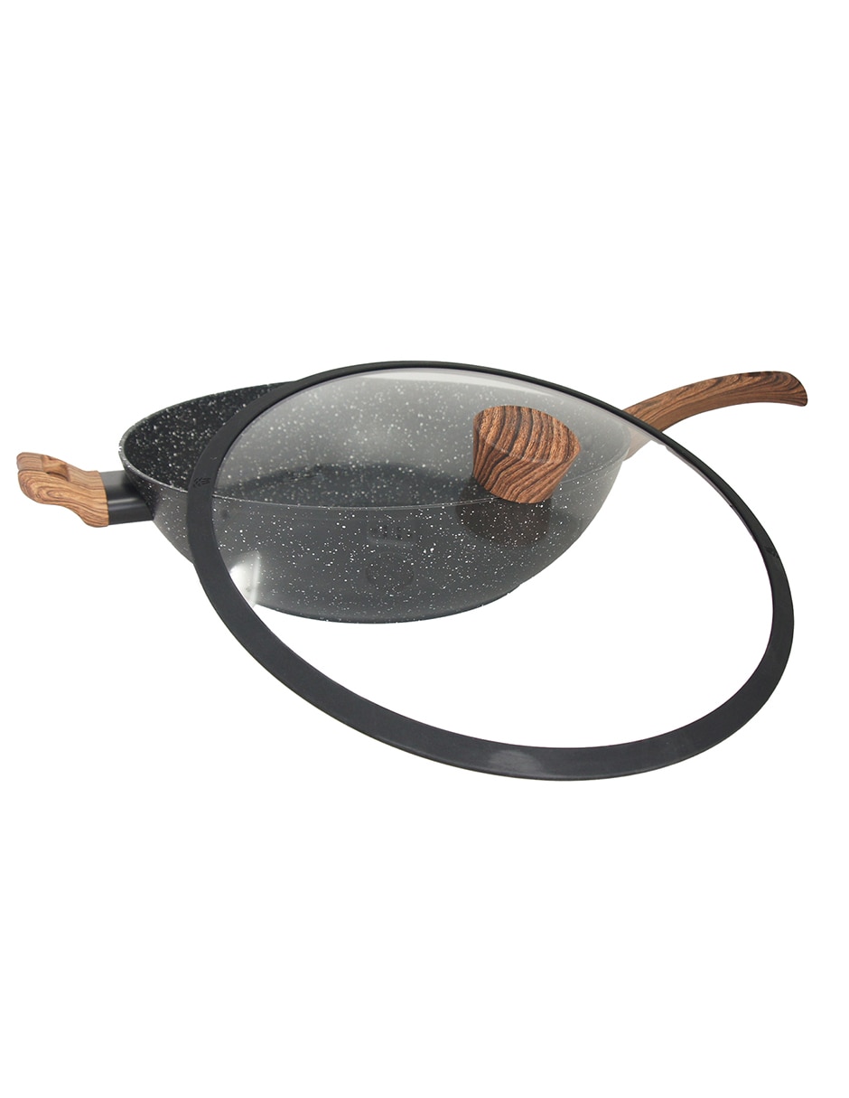 Sartén Wok Wok de aluminio forjado 3