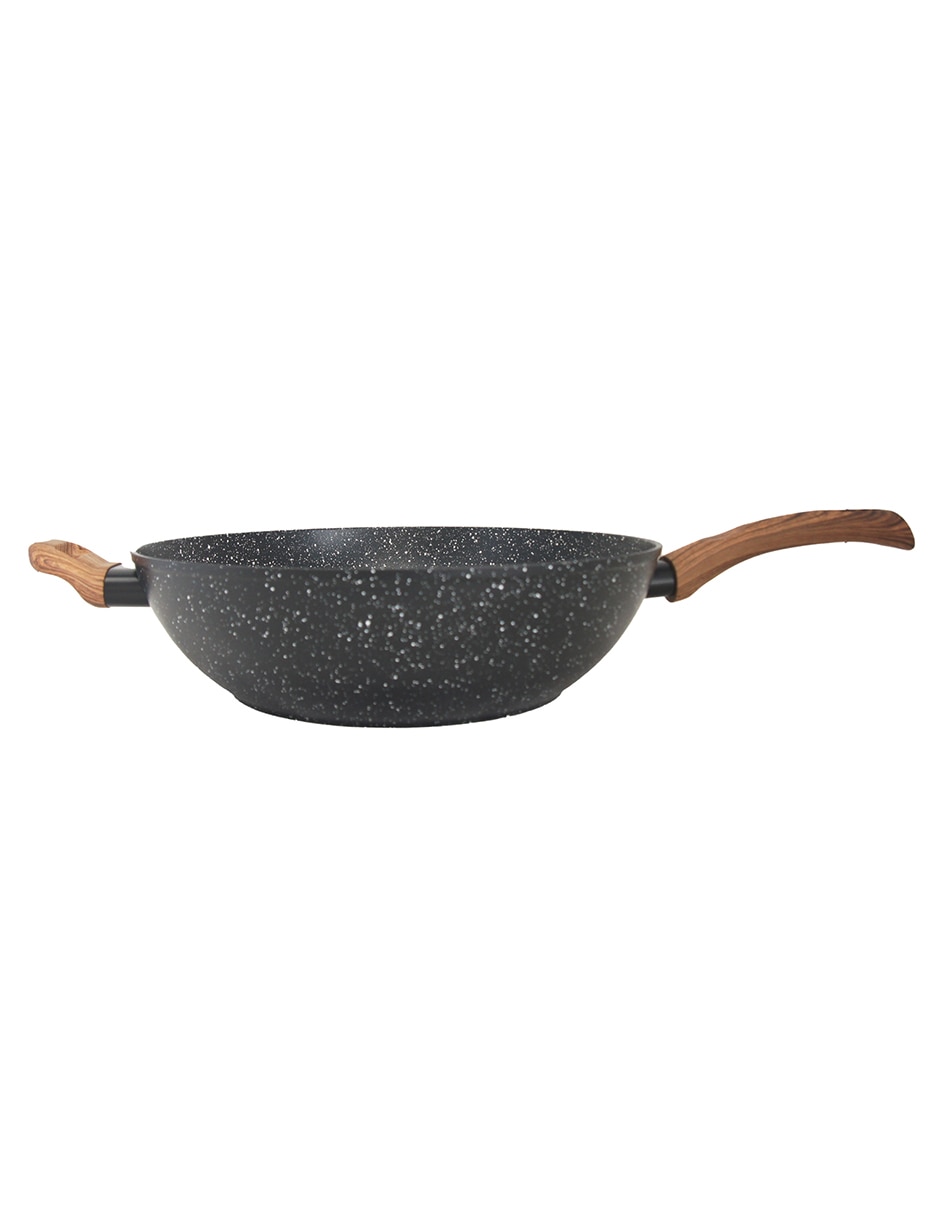 Sartén Wok Wok de aluminio forjado 4