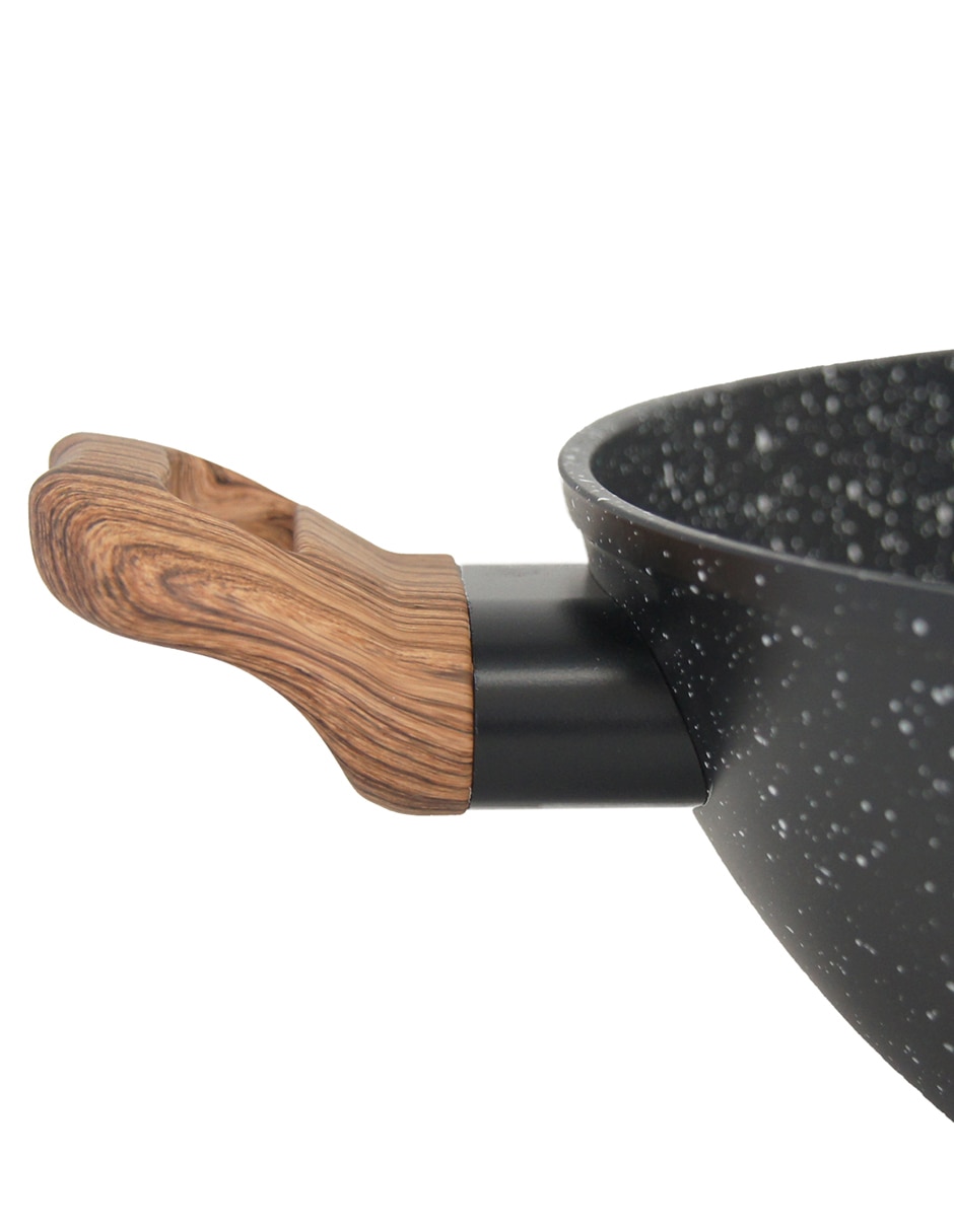 Sartén Wok Wok de aluminio forjado 6