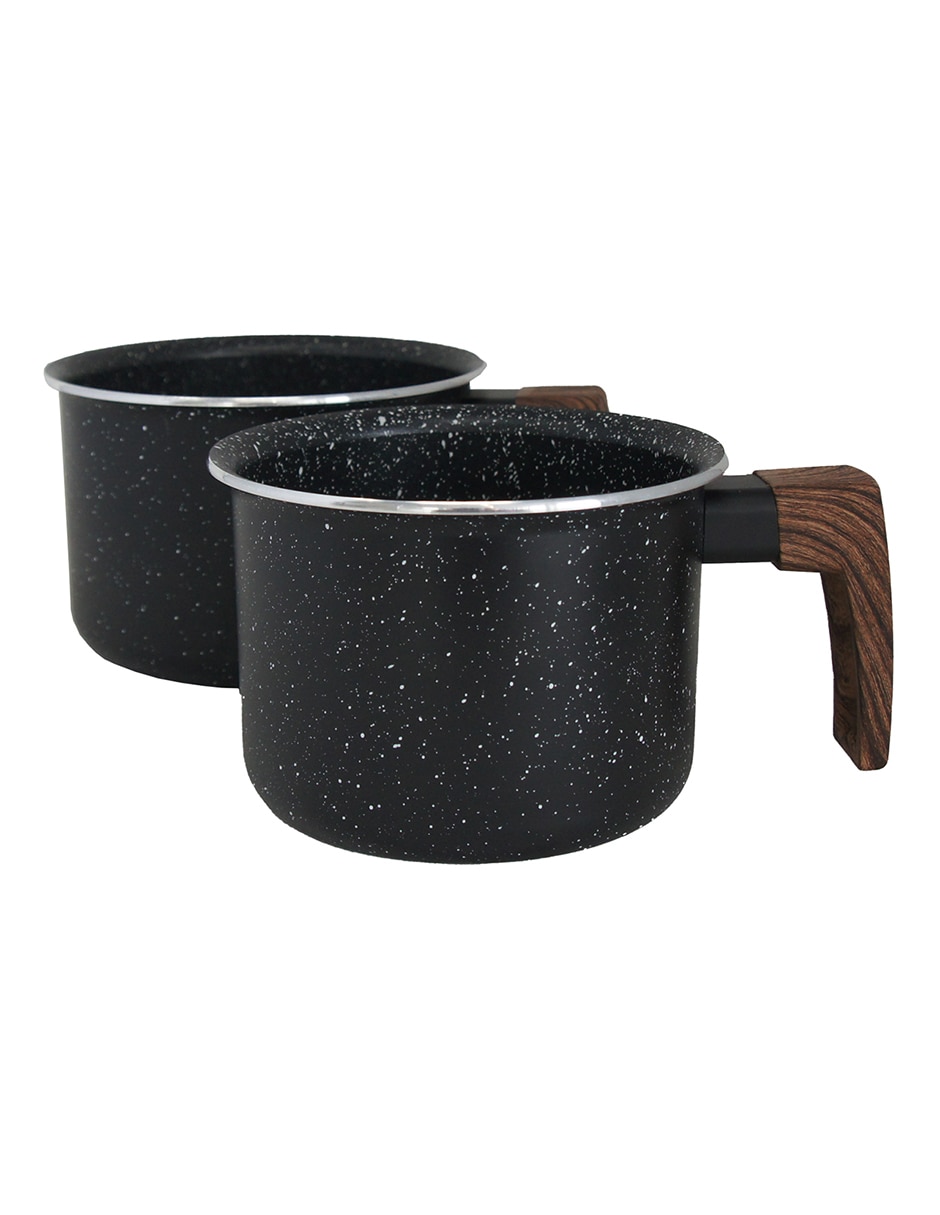 Set pocillo de aluminio forjado Set pocillo de aluminio forjado