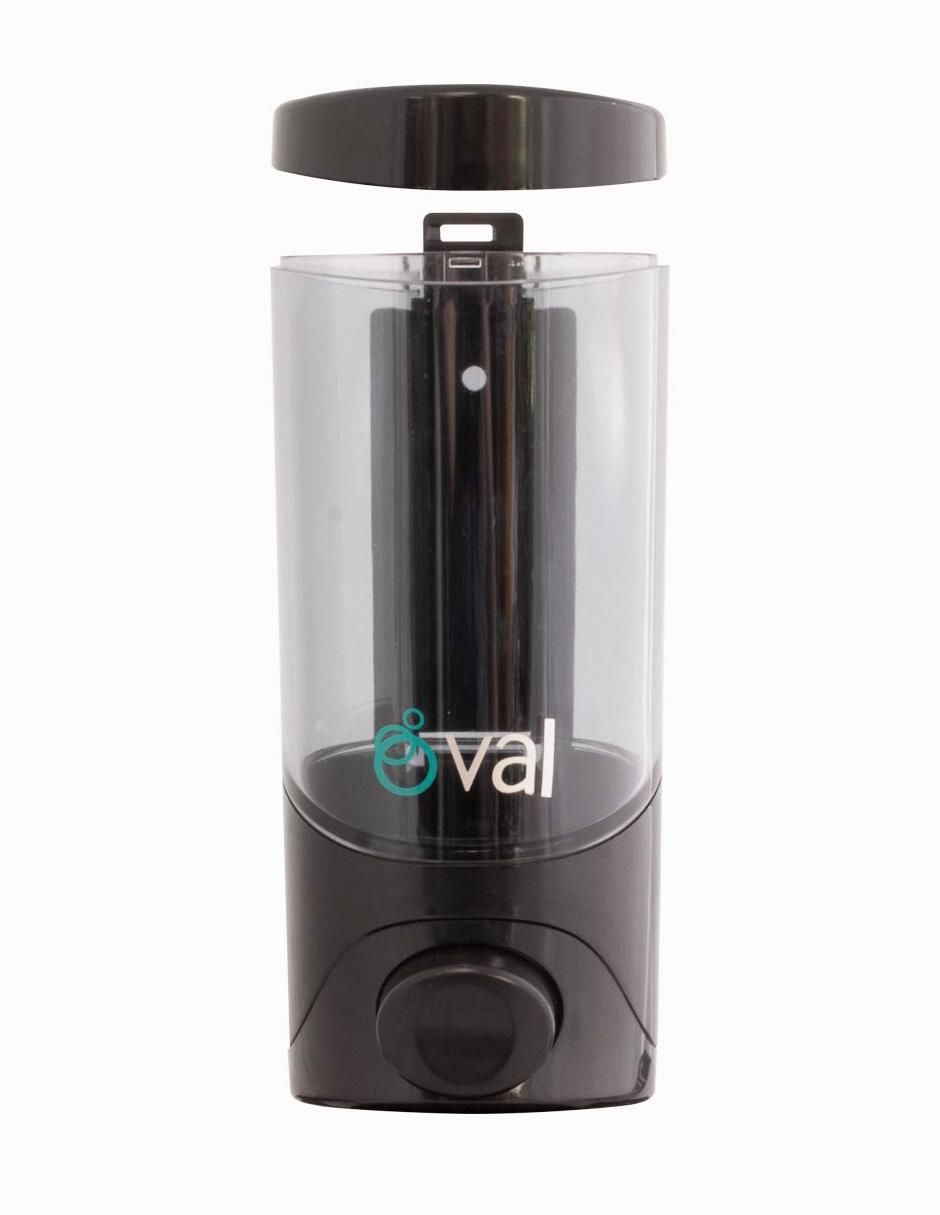 Dispensador de jabón Oval de plástico