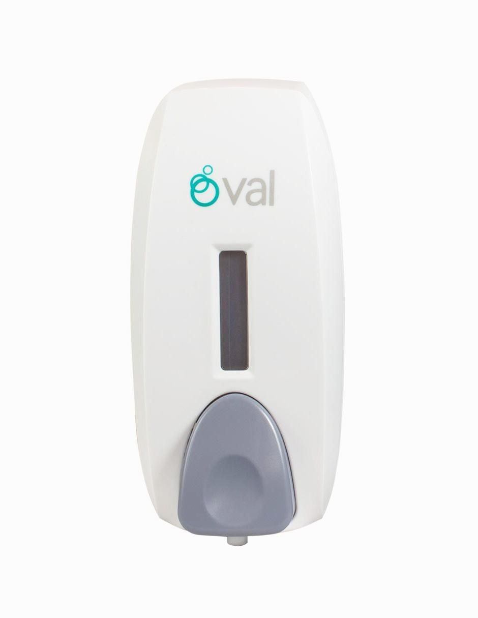 Dispensador de jabón Oval de plástico