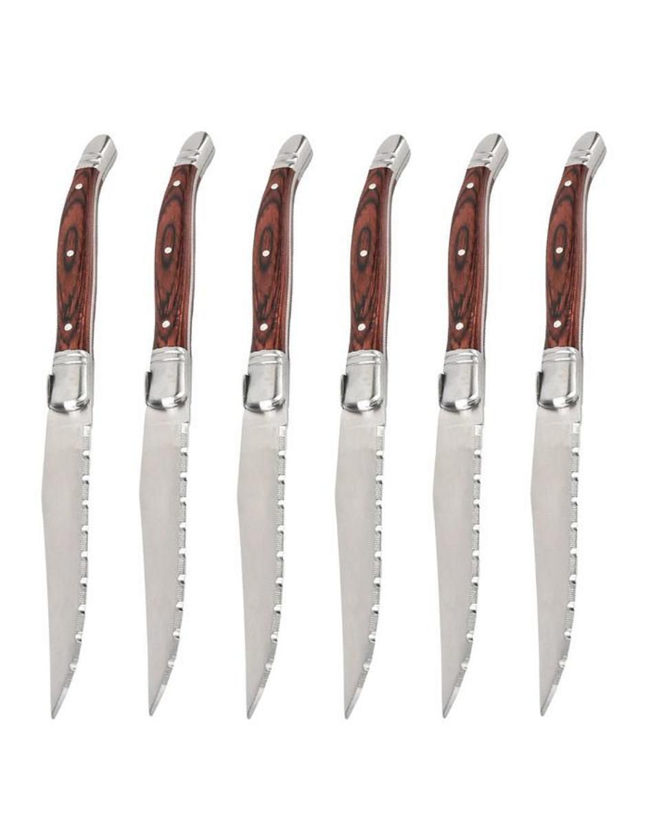 Set de cuchillos multiusos Ventdepot 6 piezas 1