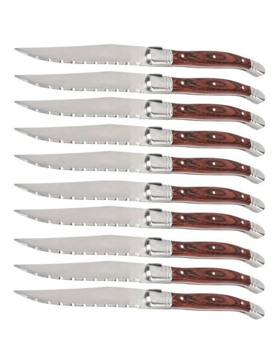 Set de cuchillos multiusos 10 piezas