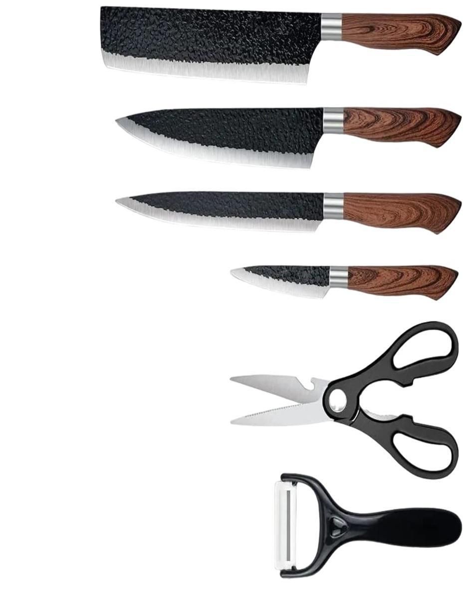 Set de cuchillos utilitario 6 piezas Set de cuchillos utilitario 6 piezas