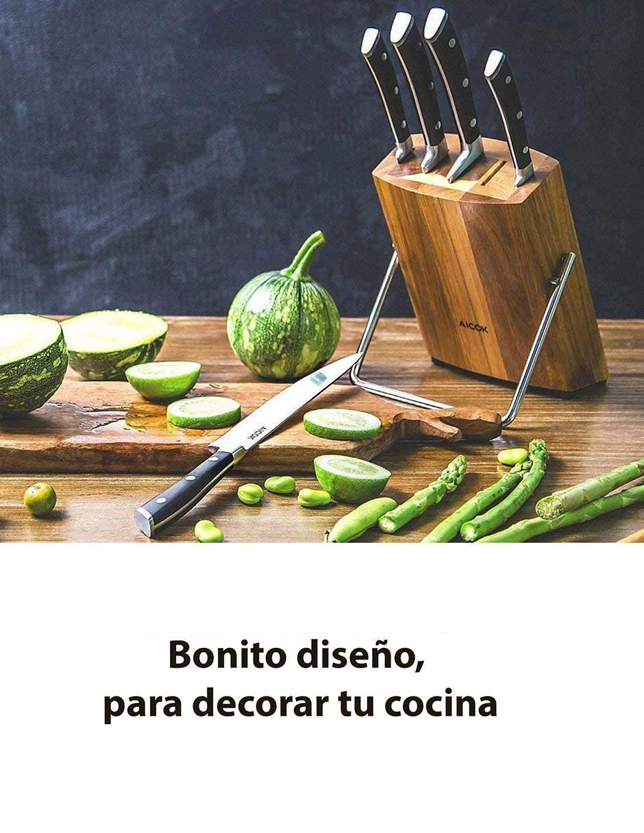Set de cuchillos multiusos 6 piezas 2