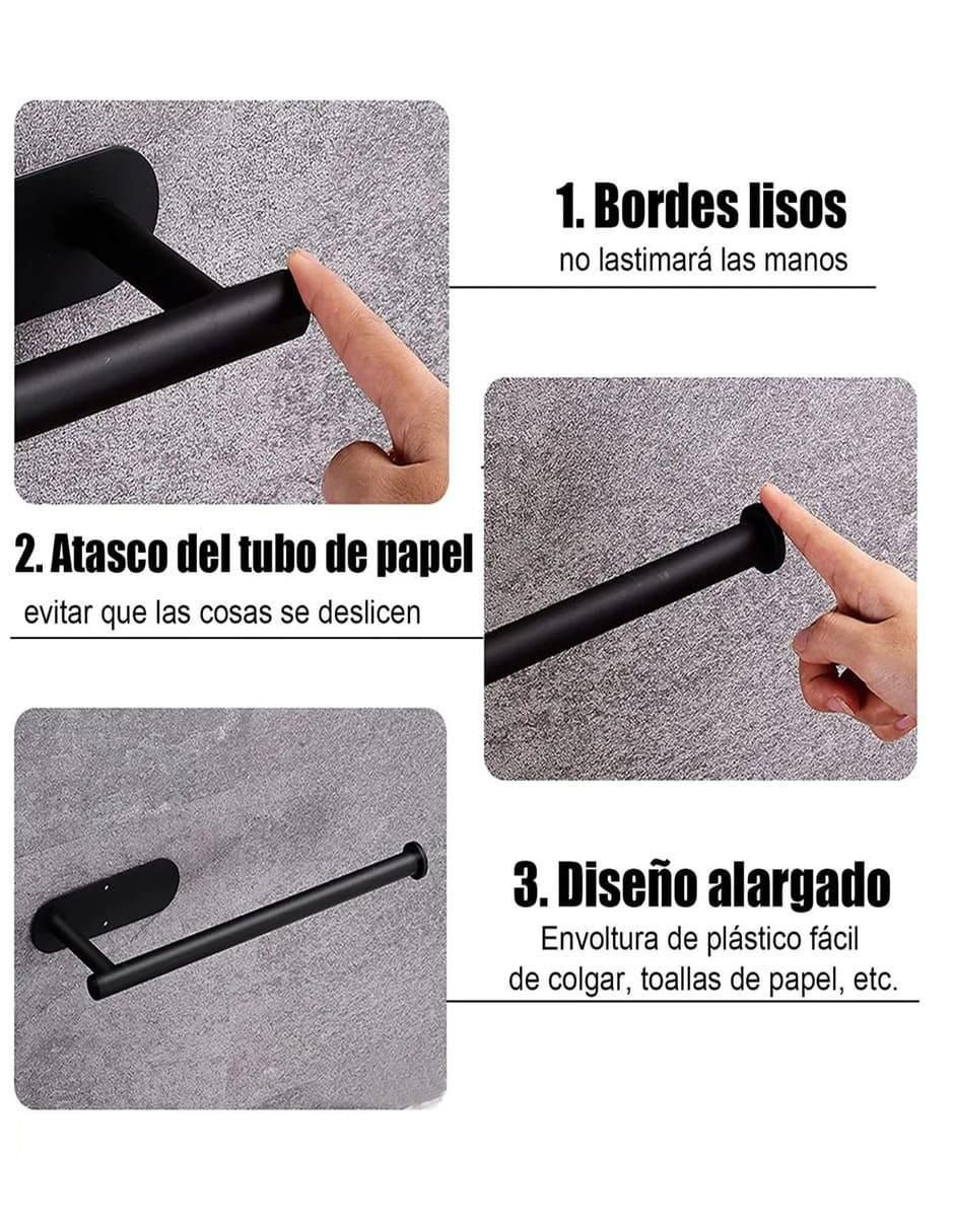 Portarrollos de acero inoxidable Lab.G 2 rollos