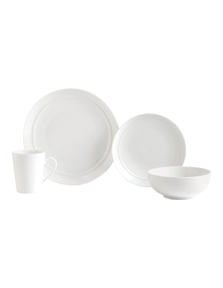 Vajilla cerrada classic de porcelana Vajilla cerrada classic de porcelana