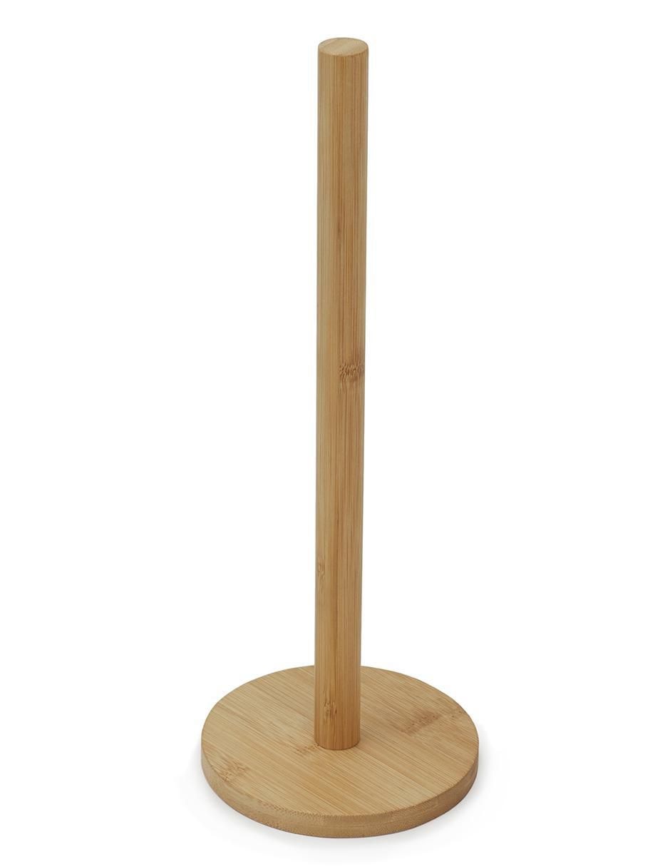 Portarollos de bambú Ellegance Houseware 1 rollo
