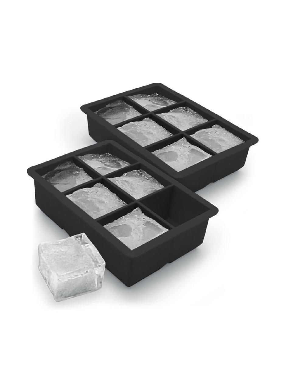 Molde para hielos silicón rectangular 6