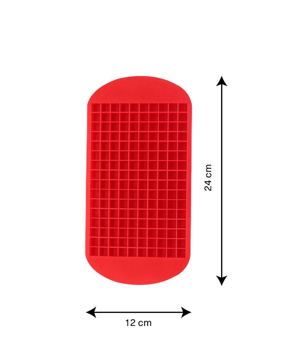 Molde para hielos silicón rectangular 5