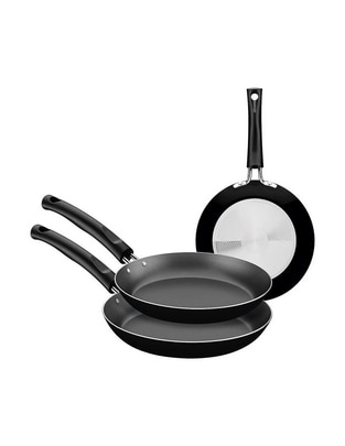 Set de sartenes con tapa Chelsea de aluminio 3 piezas