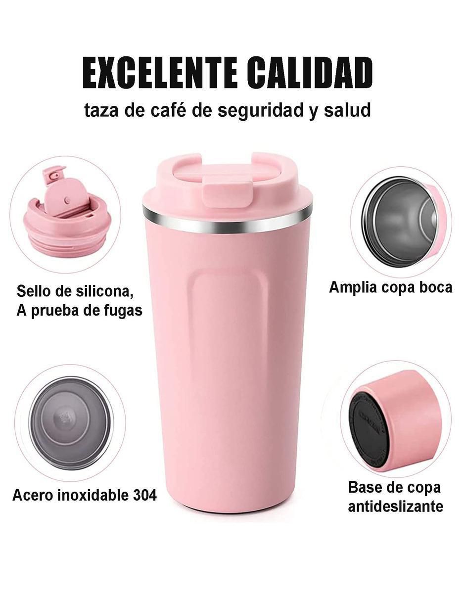 Termo de acero inoxidable con tapa rosca 2