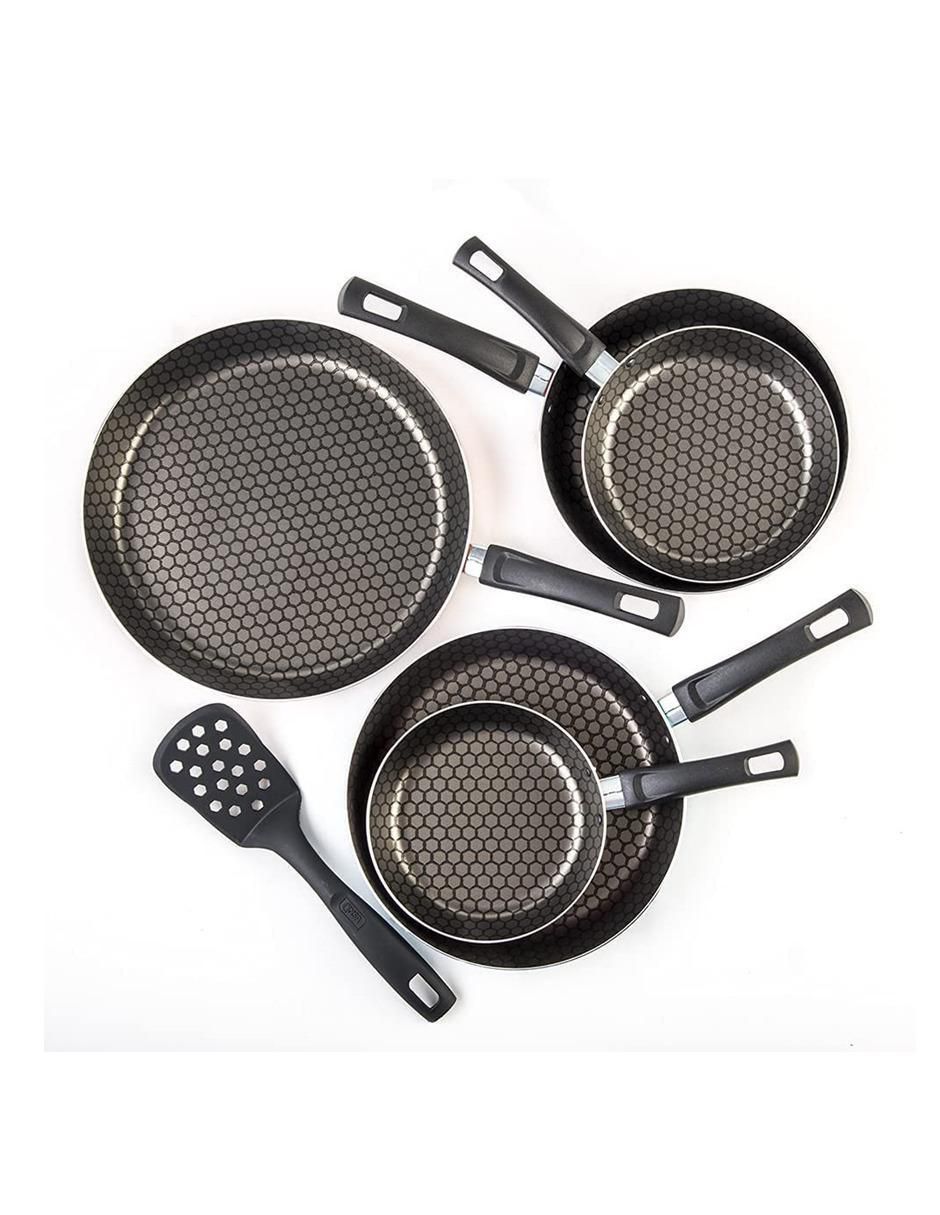 Set de sartenes Fashion Cook de aluminio 6 piezas