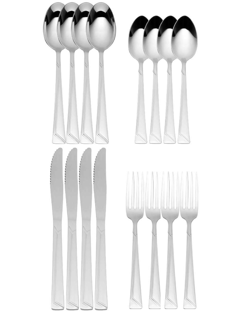Set cubiertos sofía de acero inoxidable 16 piezas Set cubiertos sofía de acero inoxidable 16 piezas