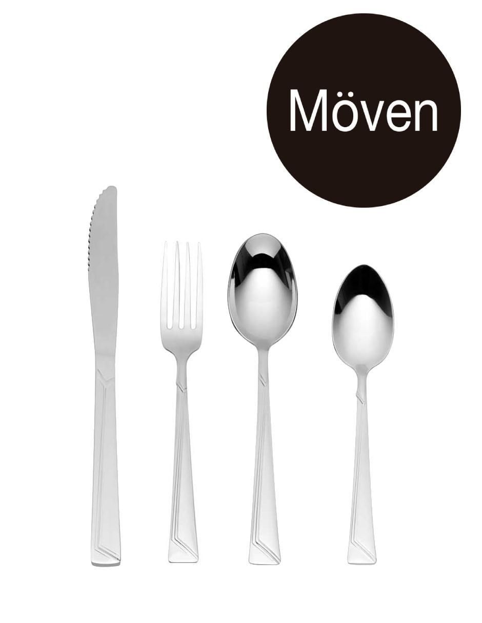 Set cubiertos sofía de acero inoxidable 16 piezas 2