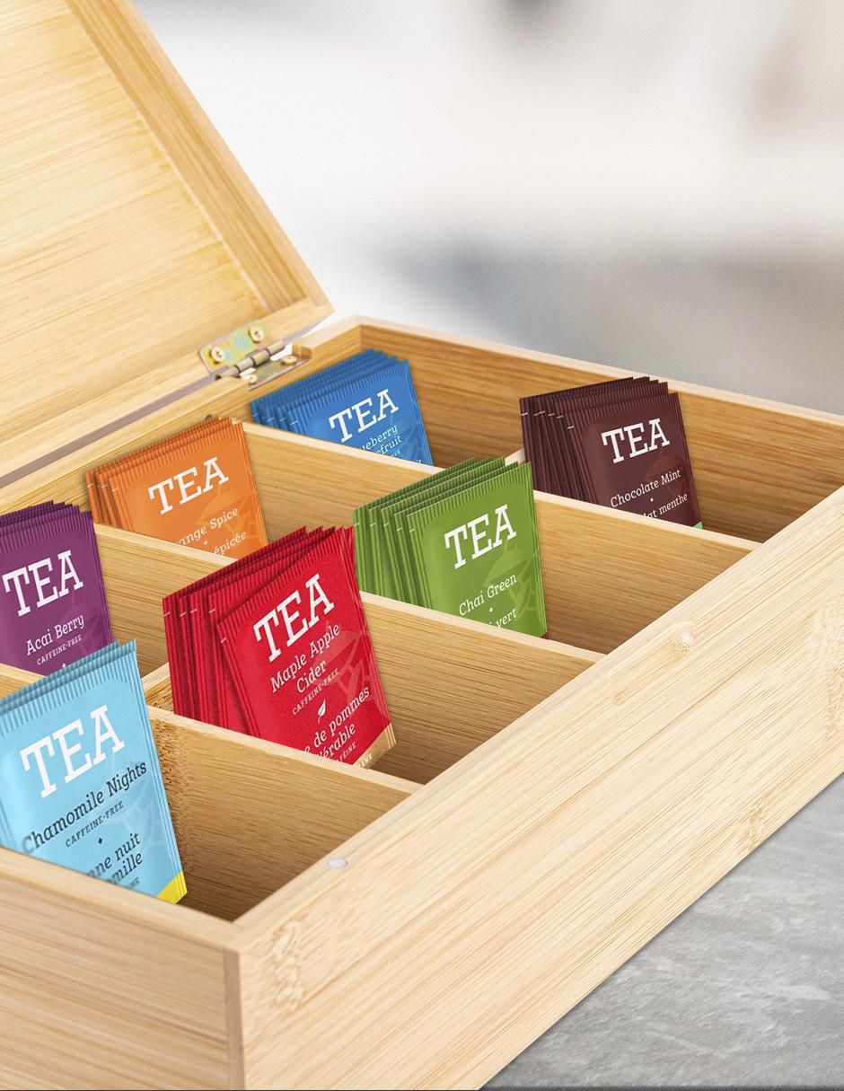 Contenedor de té bambú 3