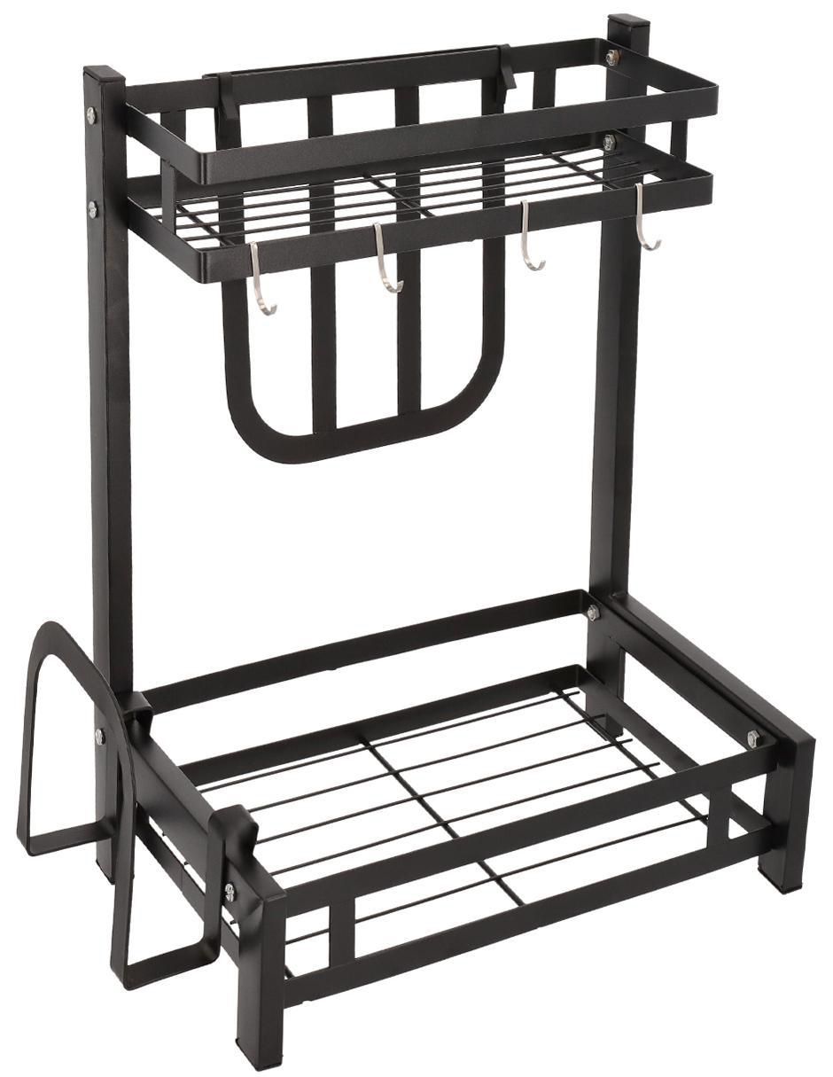 Estante de acero inoxidable Rack 2 niveles 1