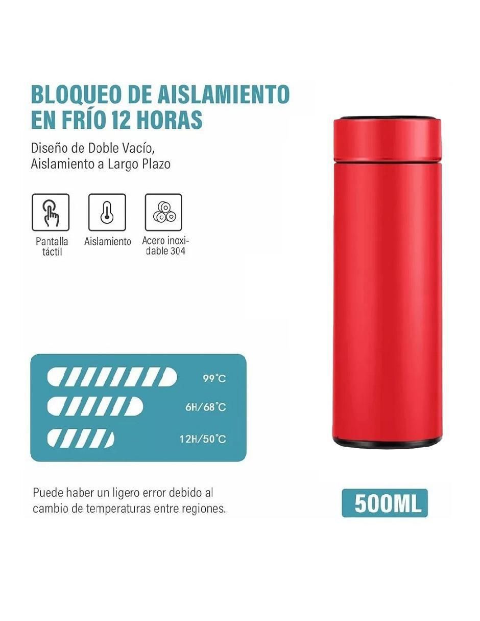 Termo de acero inoxidable con tapa rosca 2
