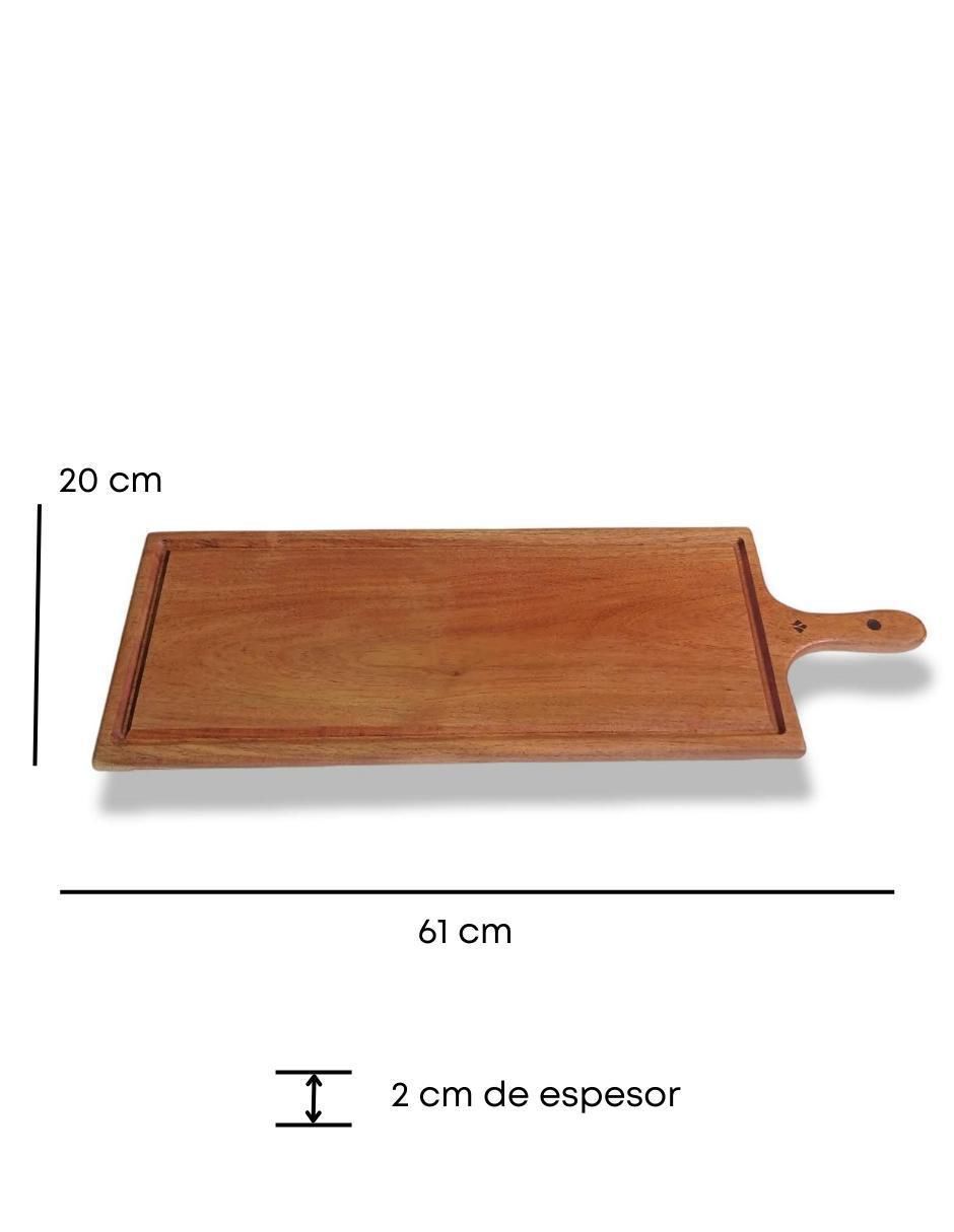 Tabla para picar Rectángular de madera 4
