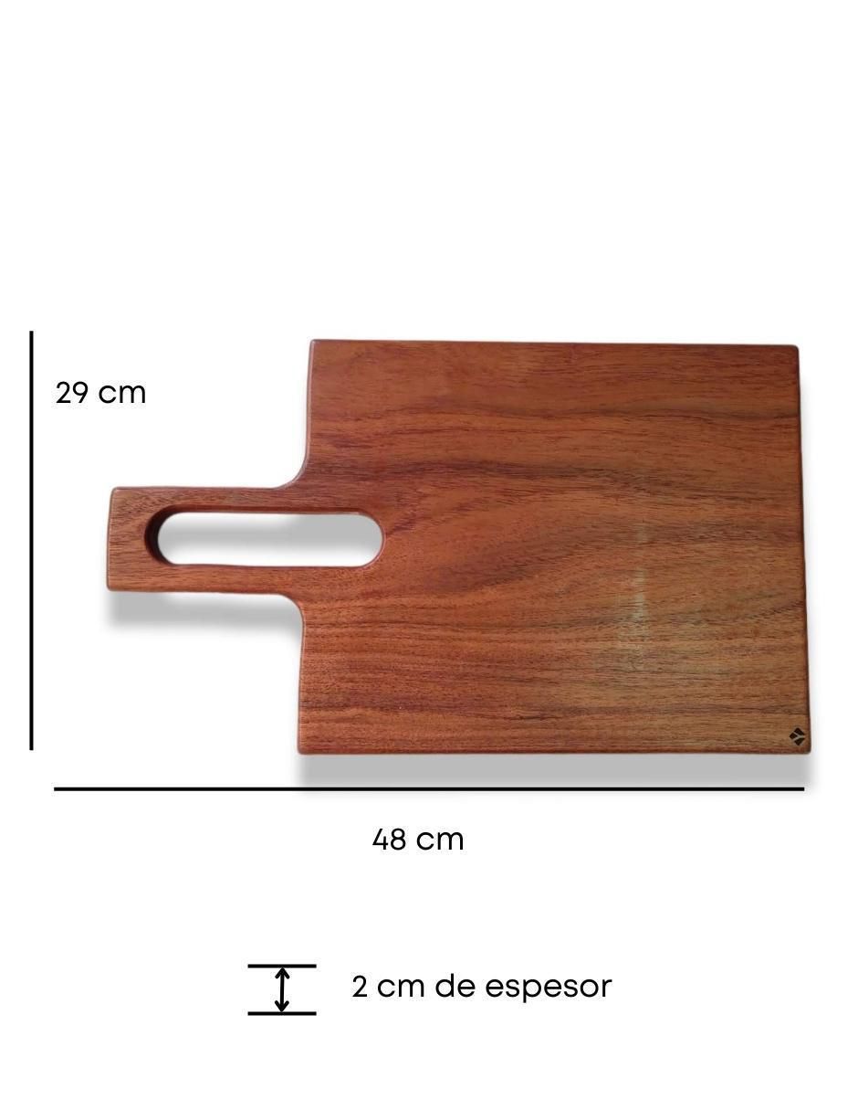 Tabla para picar Rectángular de madera 2