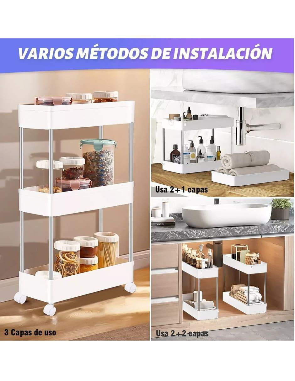 Estante de plástico 2