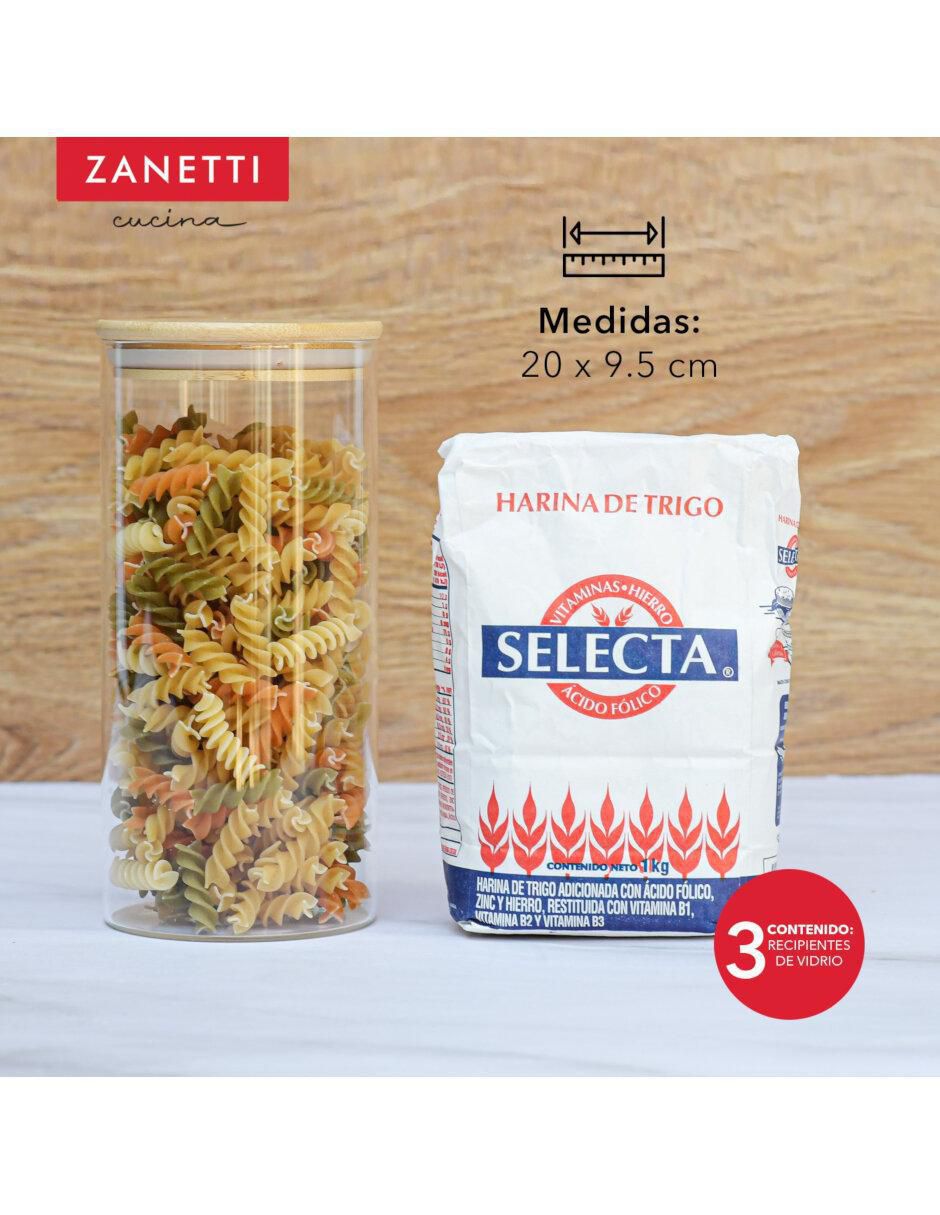 Frasco de almacenamiento de vidrio 6