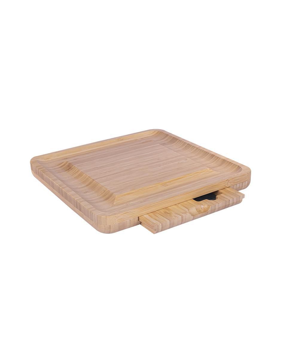 Tabla para queso de bambú 2