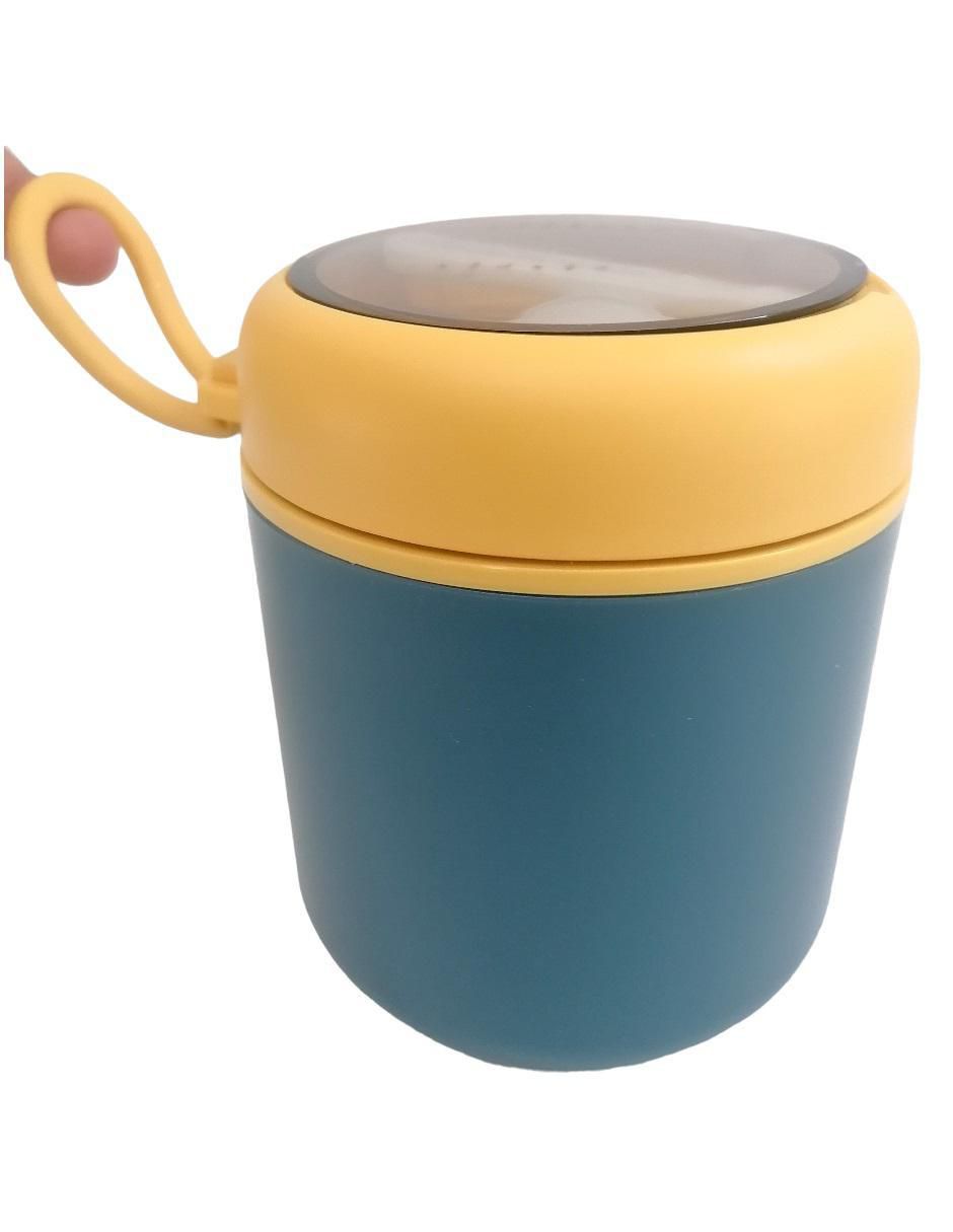 Lonchera de acero inoxidable con tapa rosca 530 ml 6